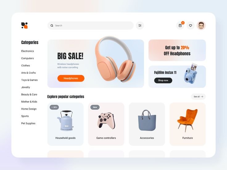 Premium fashion brand ecommerce store on laptop screen