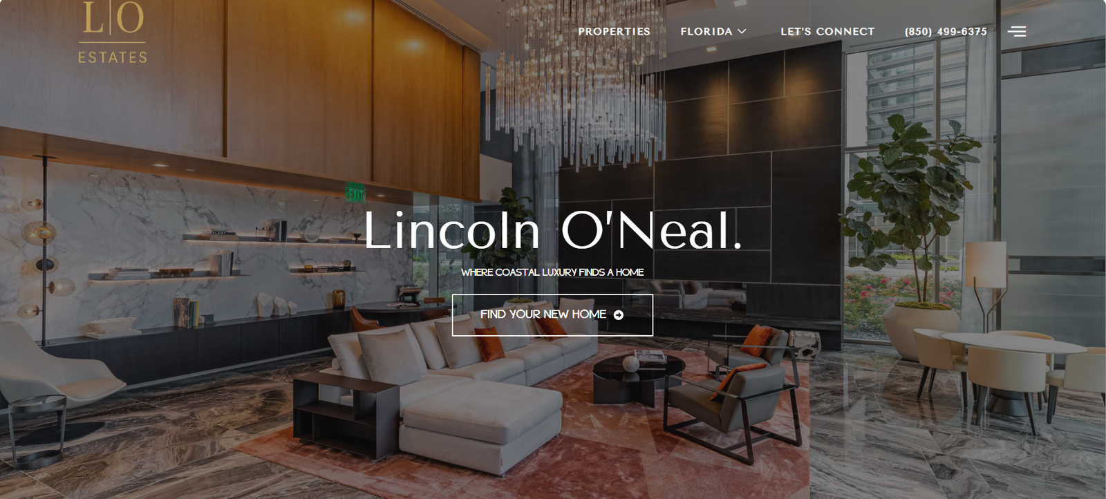 Real estate development process and property search build